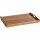 KESPER Serviertablett 55 x 35 x 24 cm mit Füßen, aus Akazienholz
