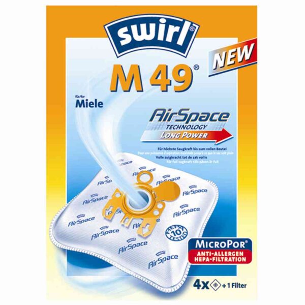 SWIRL 4006508191468 Papierbeutel M49 MP+ AS