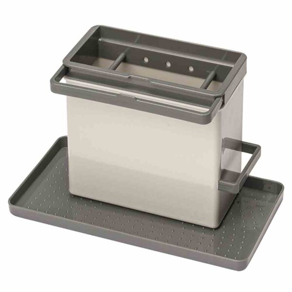 METALTEX Spülbecken-Organizer Tidytex aus ABS-Kunststoff, 24 x 13 x 14 cm