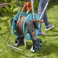 GARDENA Schlauchwa.AquaRoll M Set Easy 20m Schlauch u.Arma.