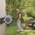 GARDENA Wand-Schlauchbox Schlauchtrommel RollUp M/L 25 Meter weiß