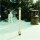 TFA DOSTMANN Jumbo-Gartenthermometer aus Metall Höhe 115 cm, Kopf und Fuss