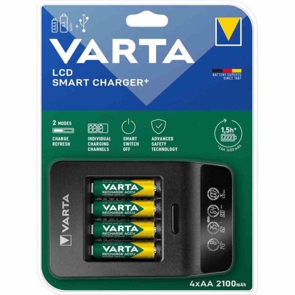 VARTA Universal-Ladegerät >Bl1< 240V IP20 Entladung