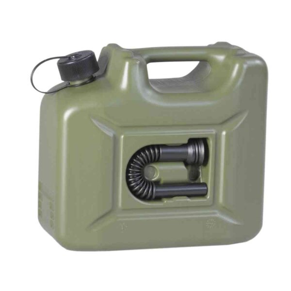 HÜNERSDORFF 801000 Profi-Kraftstoffk. 10 L nato-oliv, UN-Zulassung