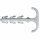 FISCHER SFZS10 SF plus ZS 10 Steckfix plus Zwillingsschelle 3 - 12 mm
