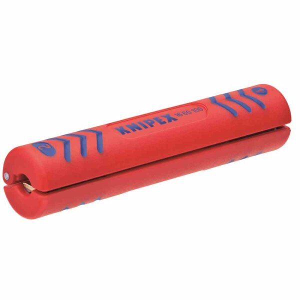 KNIPEX 0304081 Koax-Abisolierwerkzeug, Ø4-7,5mm, Rundschnitt