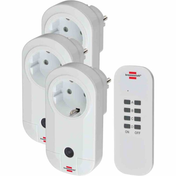 BRENNENSTUHL Funkschalt-Set Indoor 3xIP20 Comfort-Line