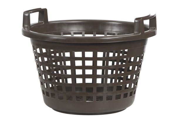 LOCKWEILER Kartoffelkorb braun 20 kg schwere Qualität,Kunstst.
