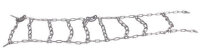 Texas Handy Sweep Schneeketten Satz passend 619TG 650TG...