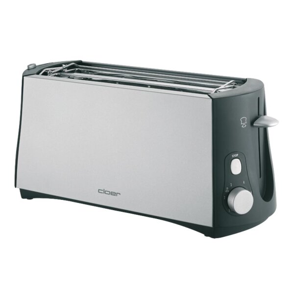 CLOER 3710 4-Sch.-Toaster 3710 ch/sw Function Line, matt-sw.