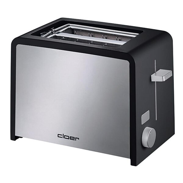 CLOER 3210 Toaster schw./Edelst.3210