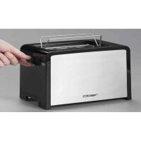 CLOER 3210 Toaster schw./Edelst.3210