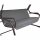 H.G. 480540 Schaukel Parma anthrazit/grau