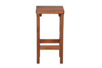 FUN STAR Tessin Barhocker 39x39x76 Kiefernholz braun