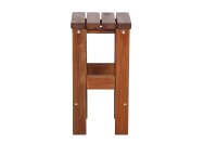 FUN STAR Tessin Barhocker 39x39x76 Kiefernholz braun