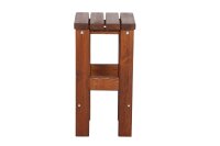 FUN STAR Tessin Barhocker 39x39x76 Kiefernholz braun