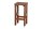 FUN STAR Tessin Barhocker 39x39x76 Kiefernholz braun