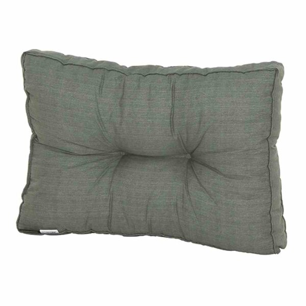 MADISON Auflage Basic Rückenkissen 40 x 60 x 12 cm passend für Euro-Palette grau